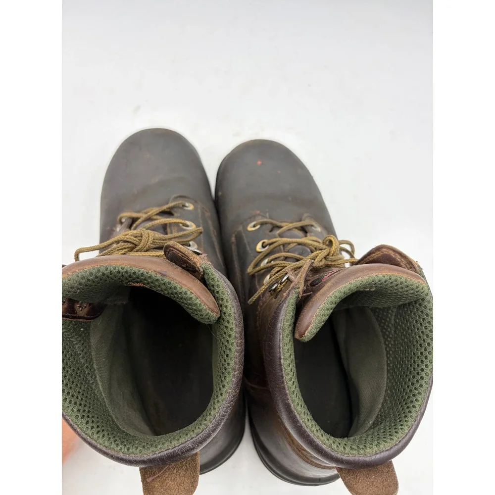 Red Wing King Safety Toe Work Boots Mens 11 Wide EE Brown Leather Waterproof EH